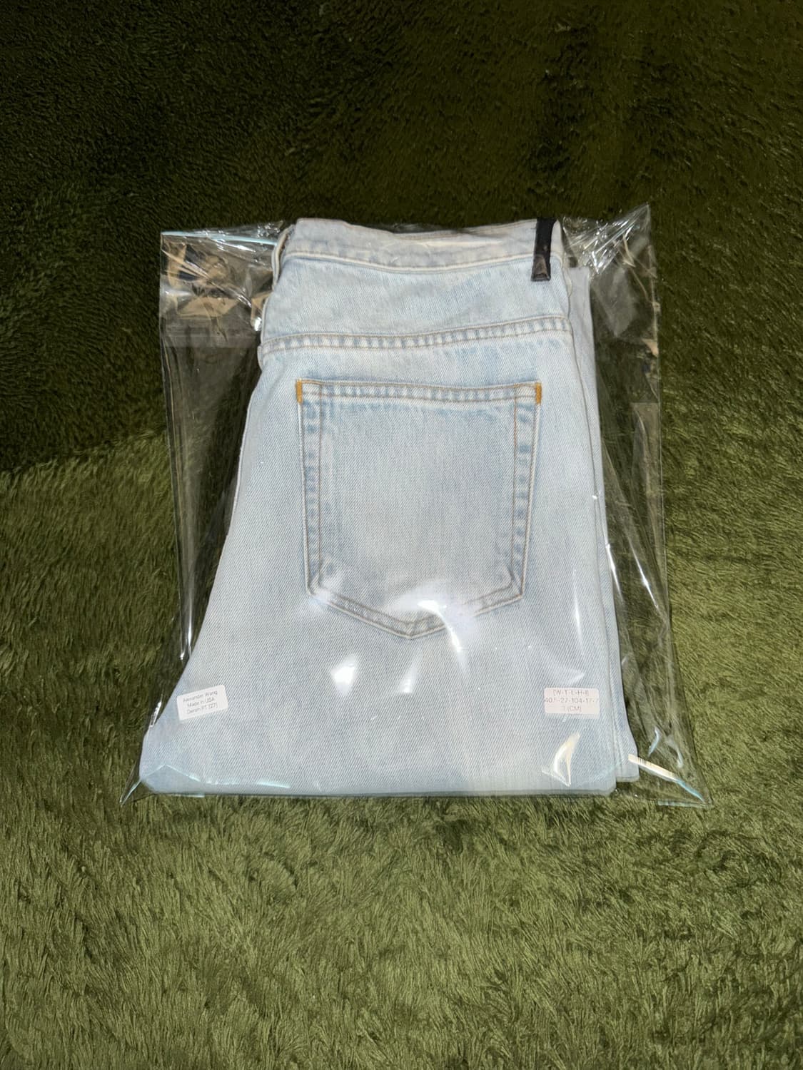 [27] 알렉산더왕 Made in USA 버튼플라이 데님 팬츠 상품이미지10