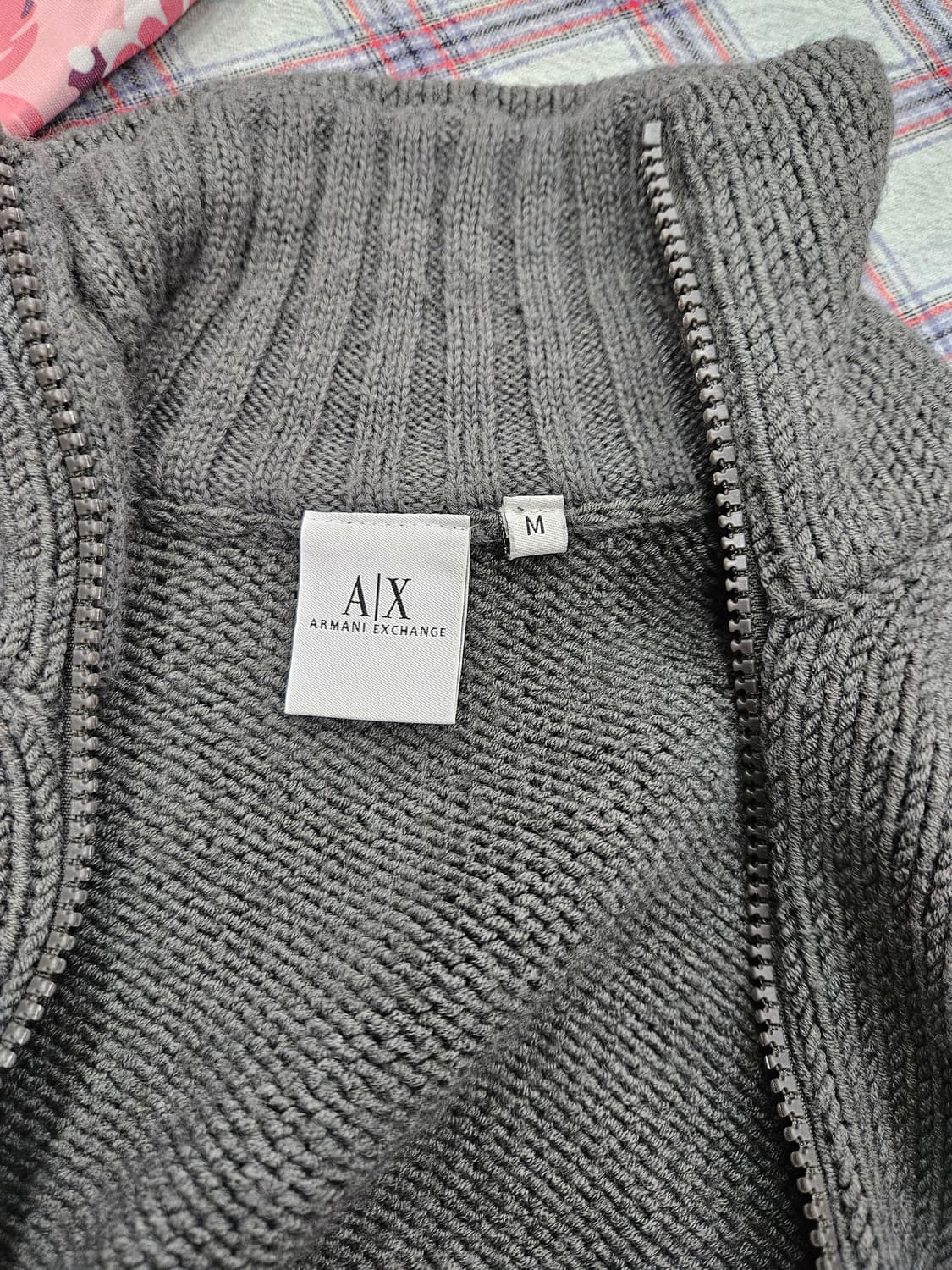 알마니 익스체인지 집업니트 상품이미지2