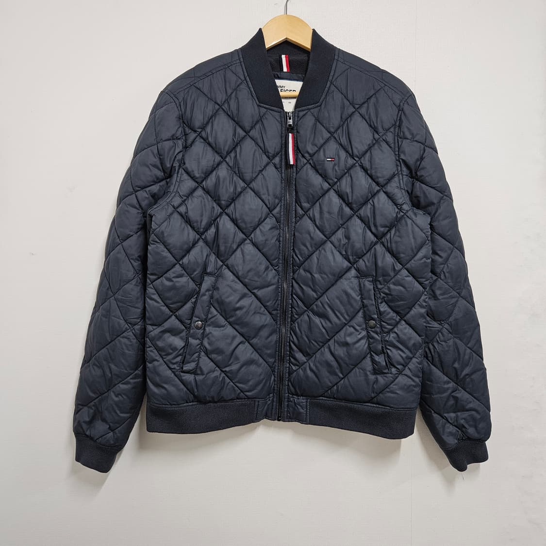 타미힐피거 퀼팅 블루종 자켓 L 100-105 상품이미지2