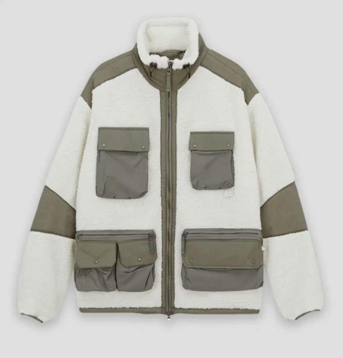 Noice 노이스 로버스 플리스 자켓 화이트 L 상품이미지1