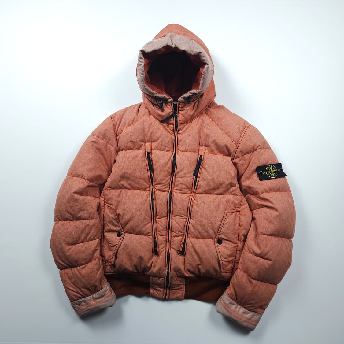 스톤아일랜드 가먼트 다이드 믹스 파이버 와트로 테라 다운 재킷 상품이미지2