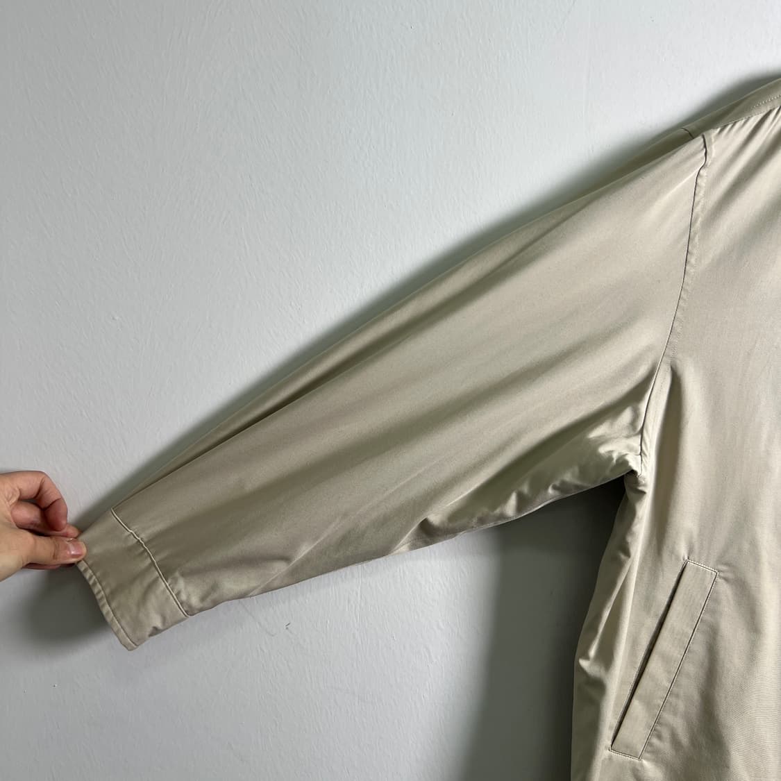 YSL 입생로랑 베이지 해링턴 자켓 95 상품이미지8