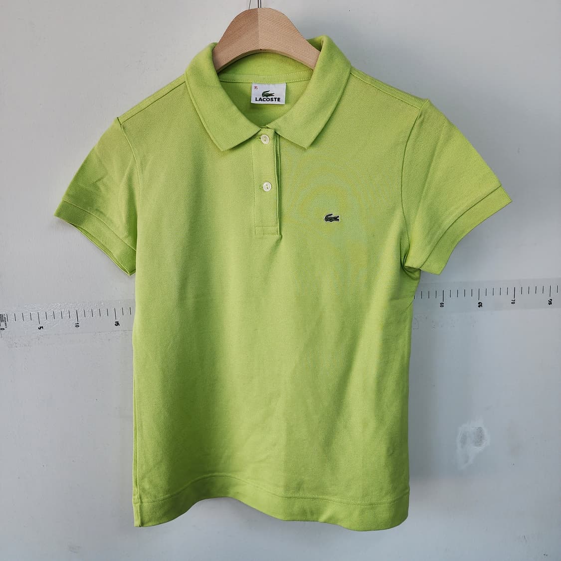 라코스테 반팔 카라티 라임 상품이미지5