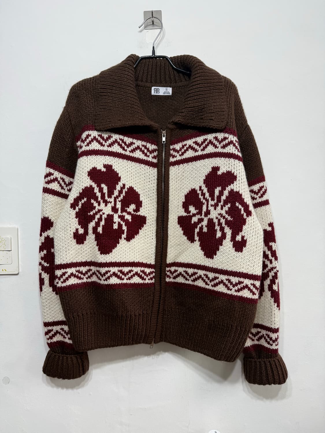 락케이크 플라워 코위찬 투웨이 니트 가디건 S 상품이미지2