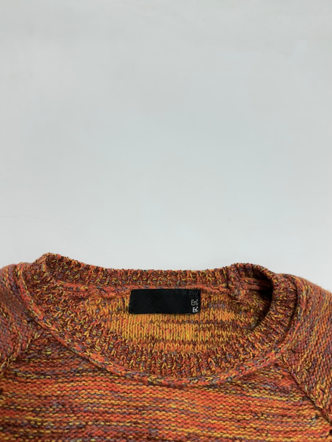 Vintage 빈티지 enc 크롭 니트 상품이미지8