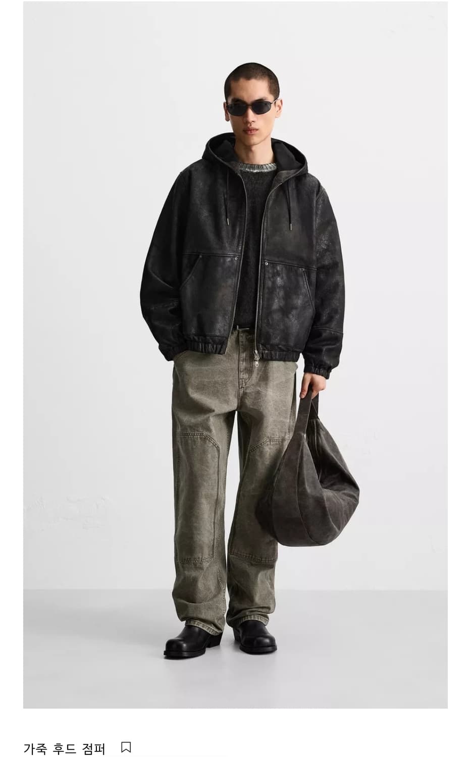 자라 램스킨 봄버 S 상품이미지2