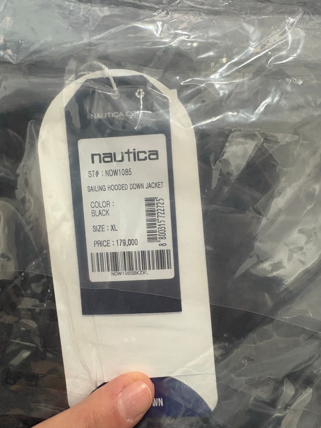 노티카 SAILING HOODED DOWN JACKET 네이비 상품이미지3