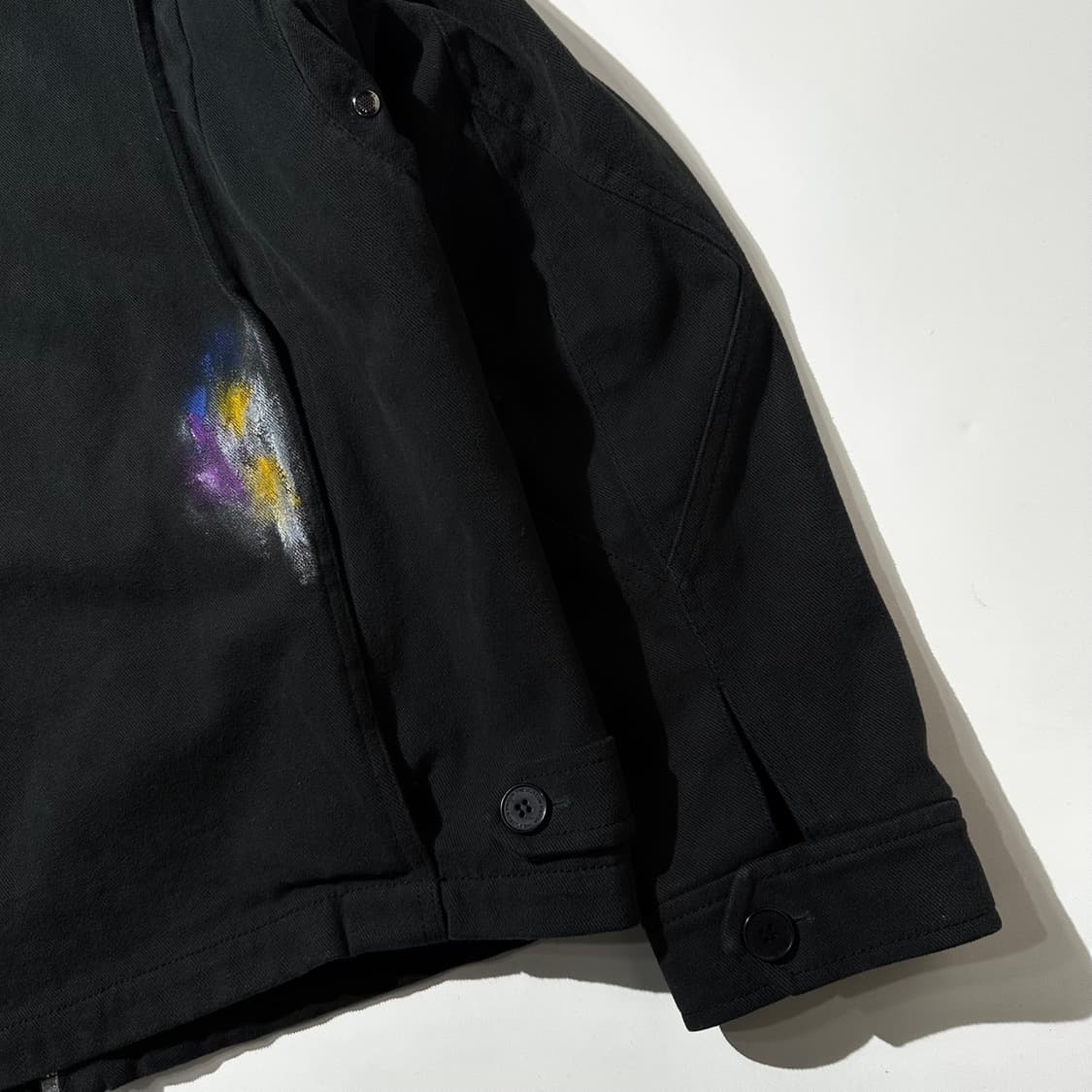 더 뮤지엄 비지터 GUT LIFE 페인팅 코튼 워크 자켓 상품이미지8