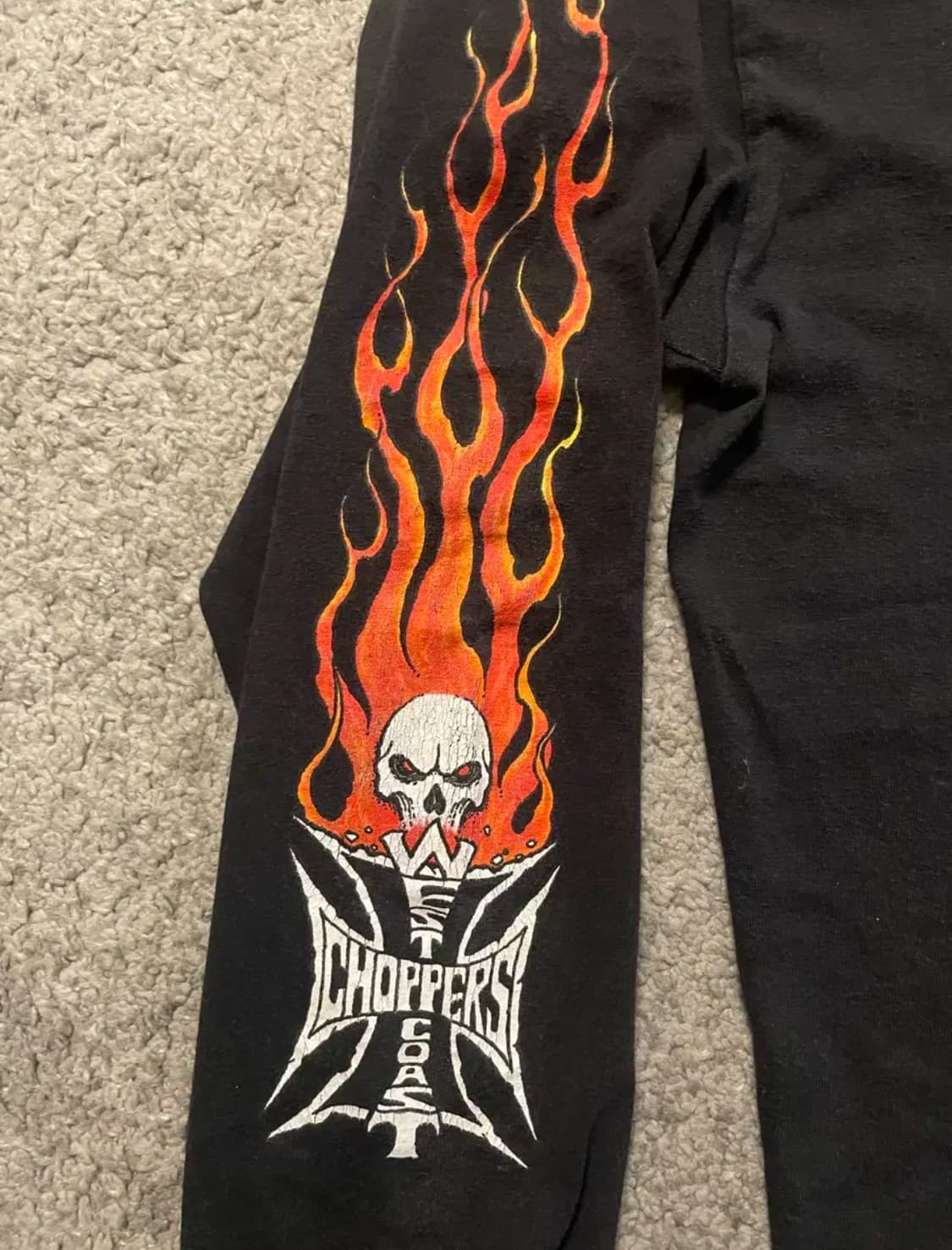 West Coast Choppers Orange OG Flame 상품이미지4