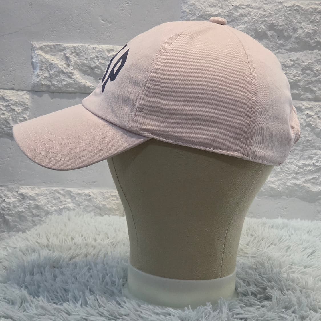 p7-10:갭 로고 코튼 볼캡 핑크(조절 가능, 약 55~59cm) 상품이미지4