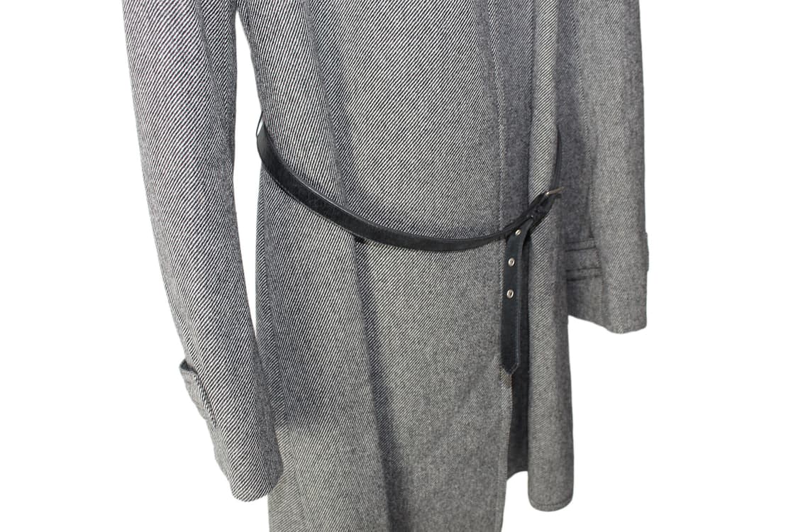 발렌시아가 퓨어 라나울 하이넥 트렌치코트 상품이미지5