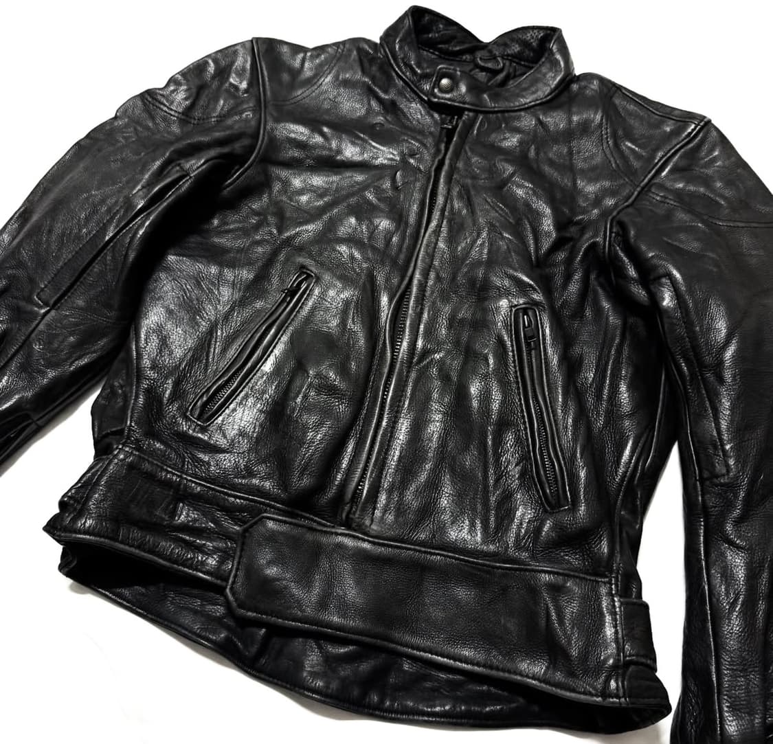 Fox Creek Leather - 레더 바이커 자켓 상품이미지2