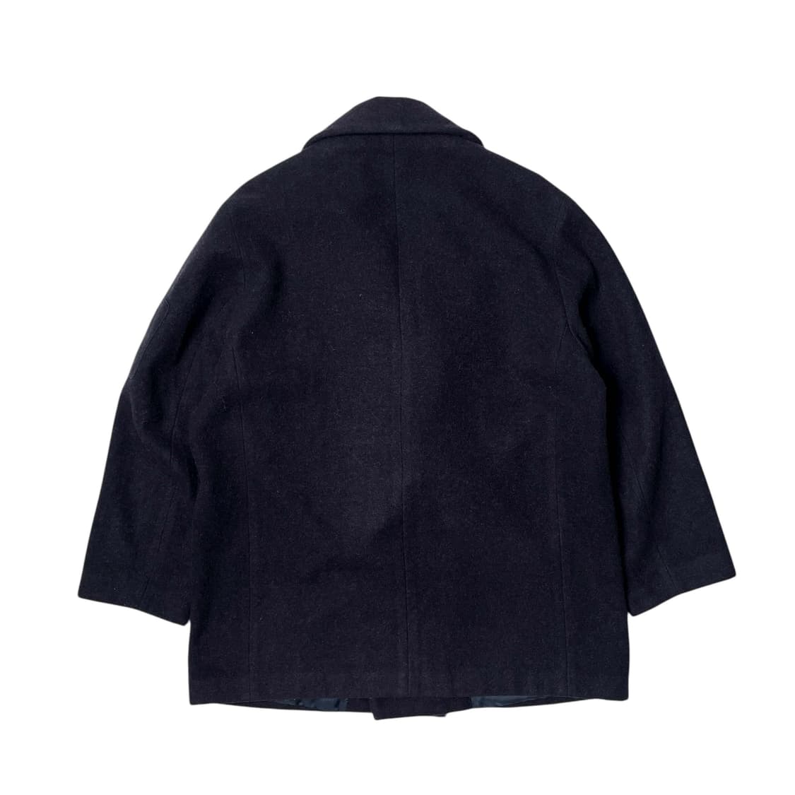 90's iceberg 대각지퍼 버튼 포인트 해군 코트 (italy) 상품이미지7