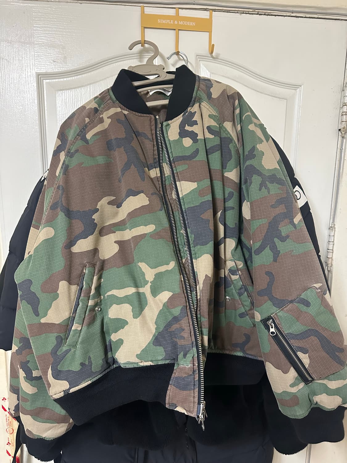 GUVO 카모 봄버 자켓 m 상품이미지3