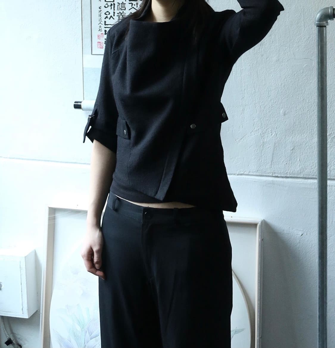 2000s 헬무트랭 드레이프자켓 상품이미지1