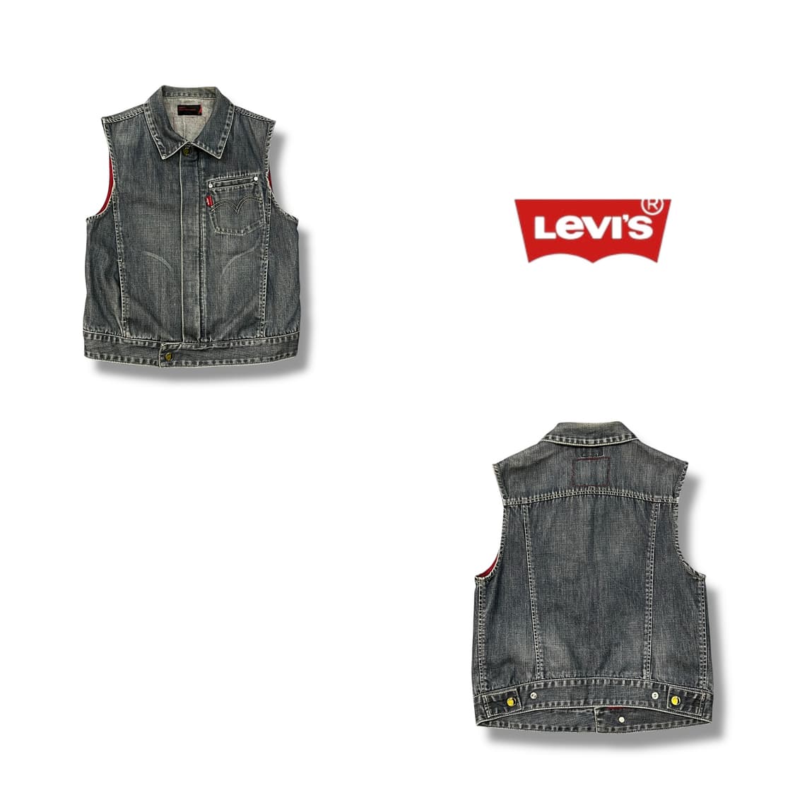  리바이스 엔지니어드진 데님 베스트 y14297 상품이미지1
