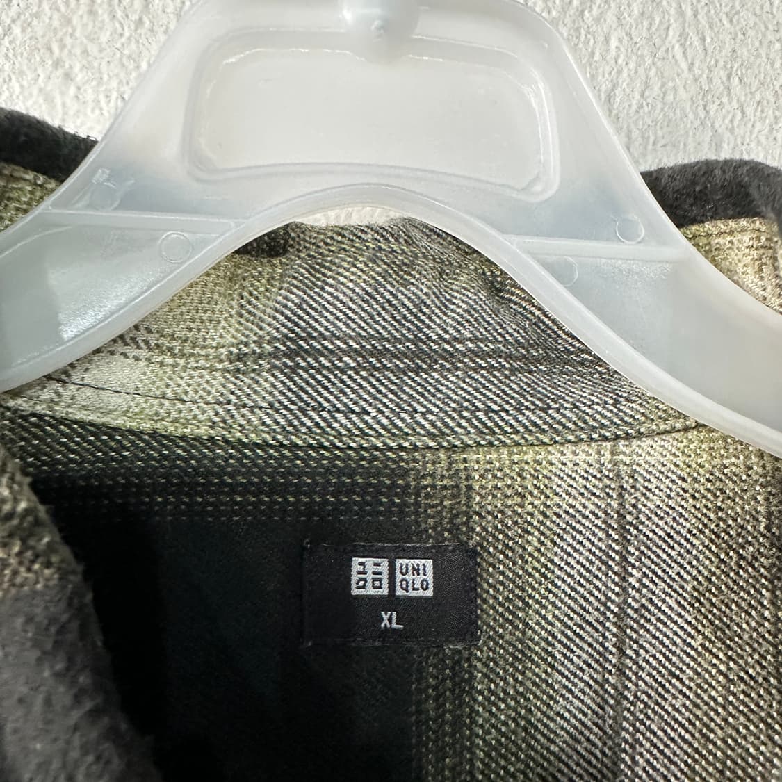 유니클로 체크남방 XL 상품이미지3