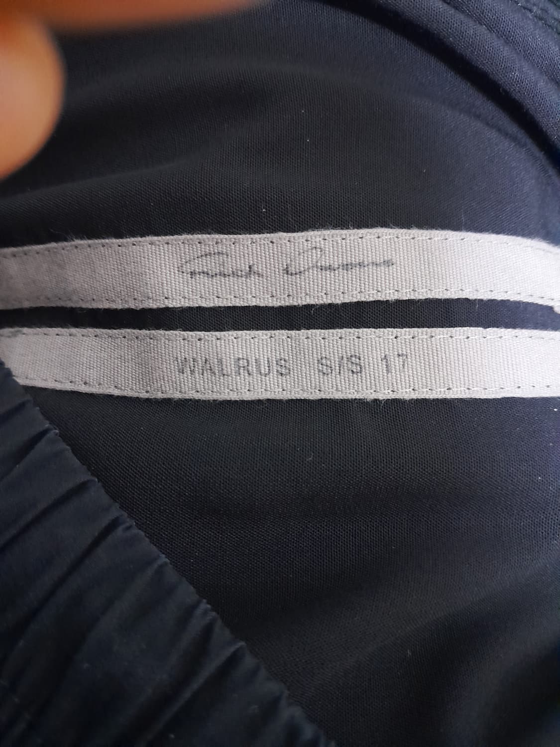 릭오웬스 메인라인 WALRUS 울 사루엘 크롭팬츠 46/30"~32" 상품이미지7