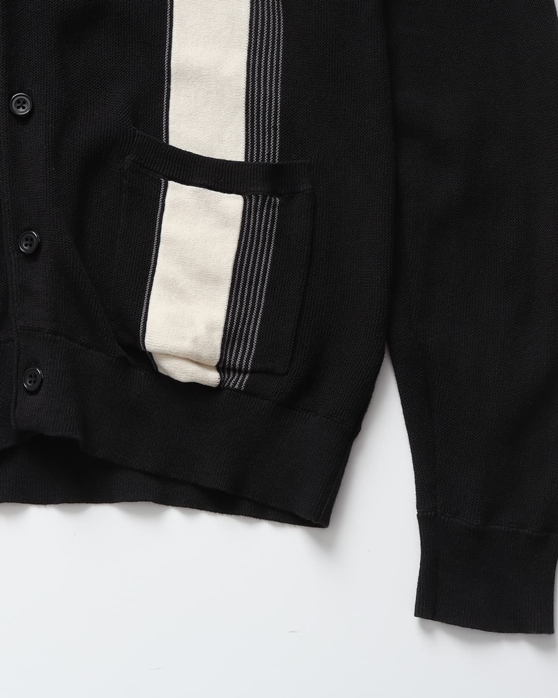 빔즈플러스 BEAMS PLUS Striped Cotton Cardigan 상품이미지7