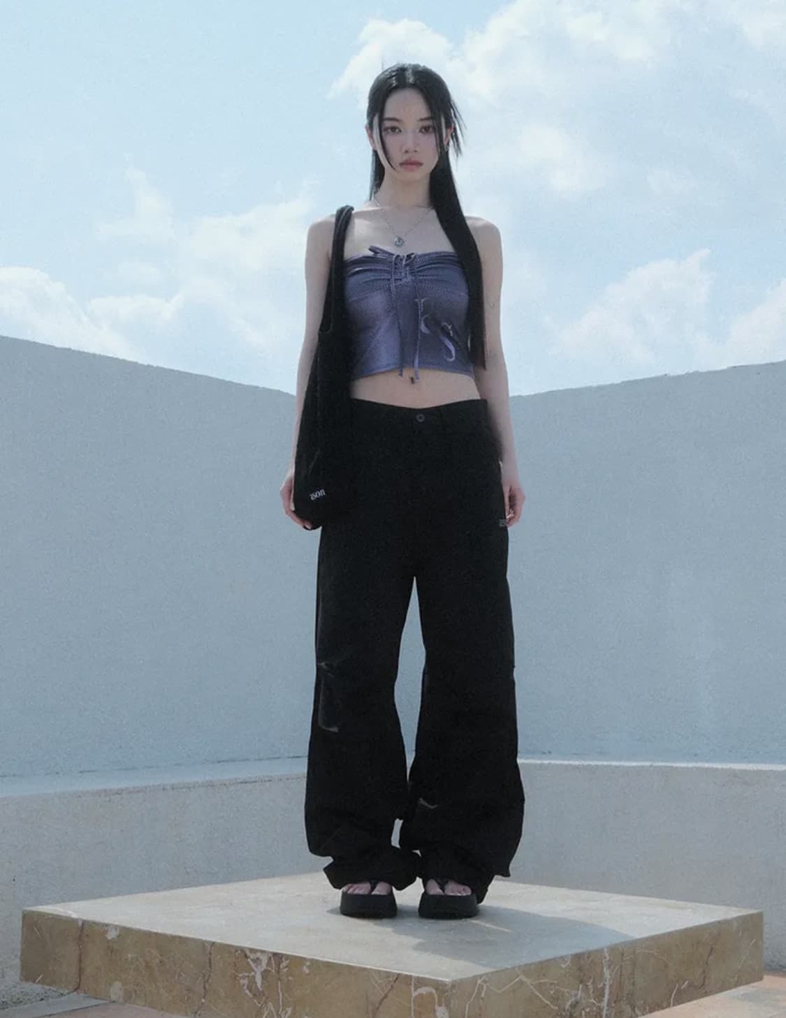 (오늘만 할인) 애즈온 피터 peter팬츠 블랙 S 상품이미지1