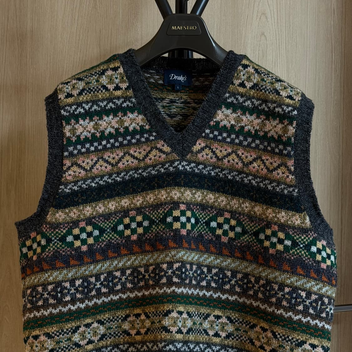 [L]드레익스 Fairisle Vest 베스트 판매 상품이미지2