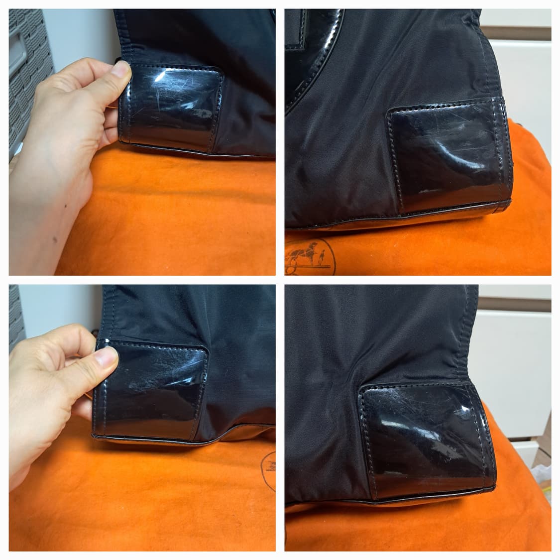 토리버치 블랙 나일론 토트백 숄더백 가방 빅백 상품이미지9