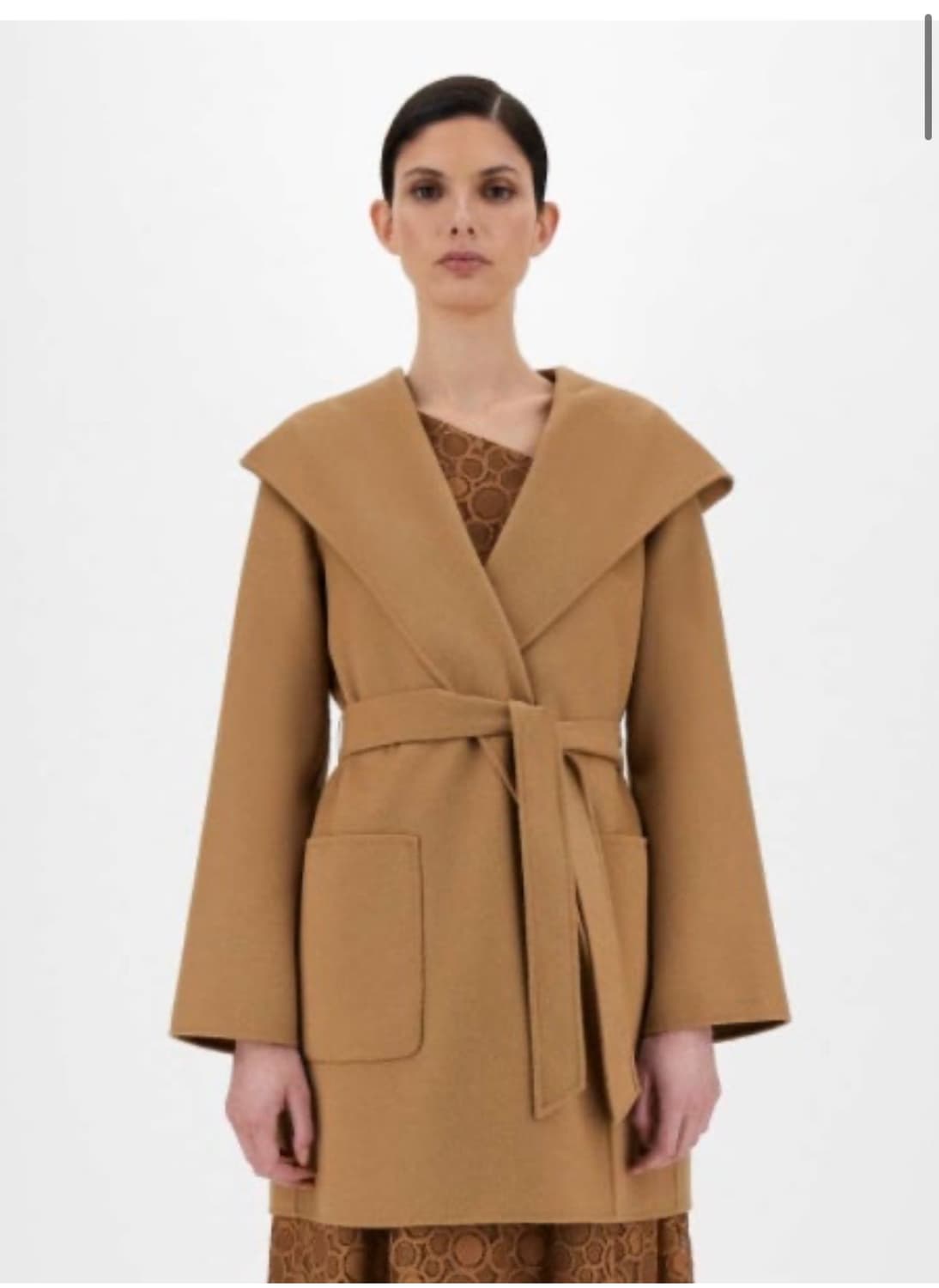 막스마라 후드 캐시미어 코트 정품 상품이미지9