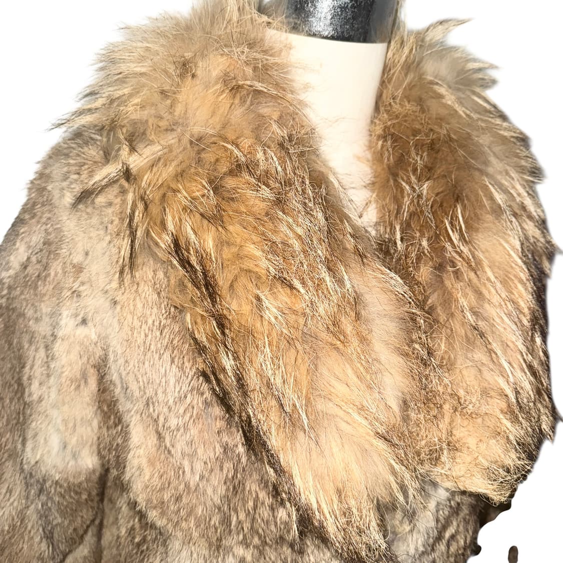 Cecil McBee Rabbit Fur Middle Jacket 상품이미지3