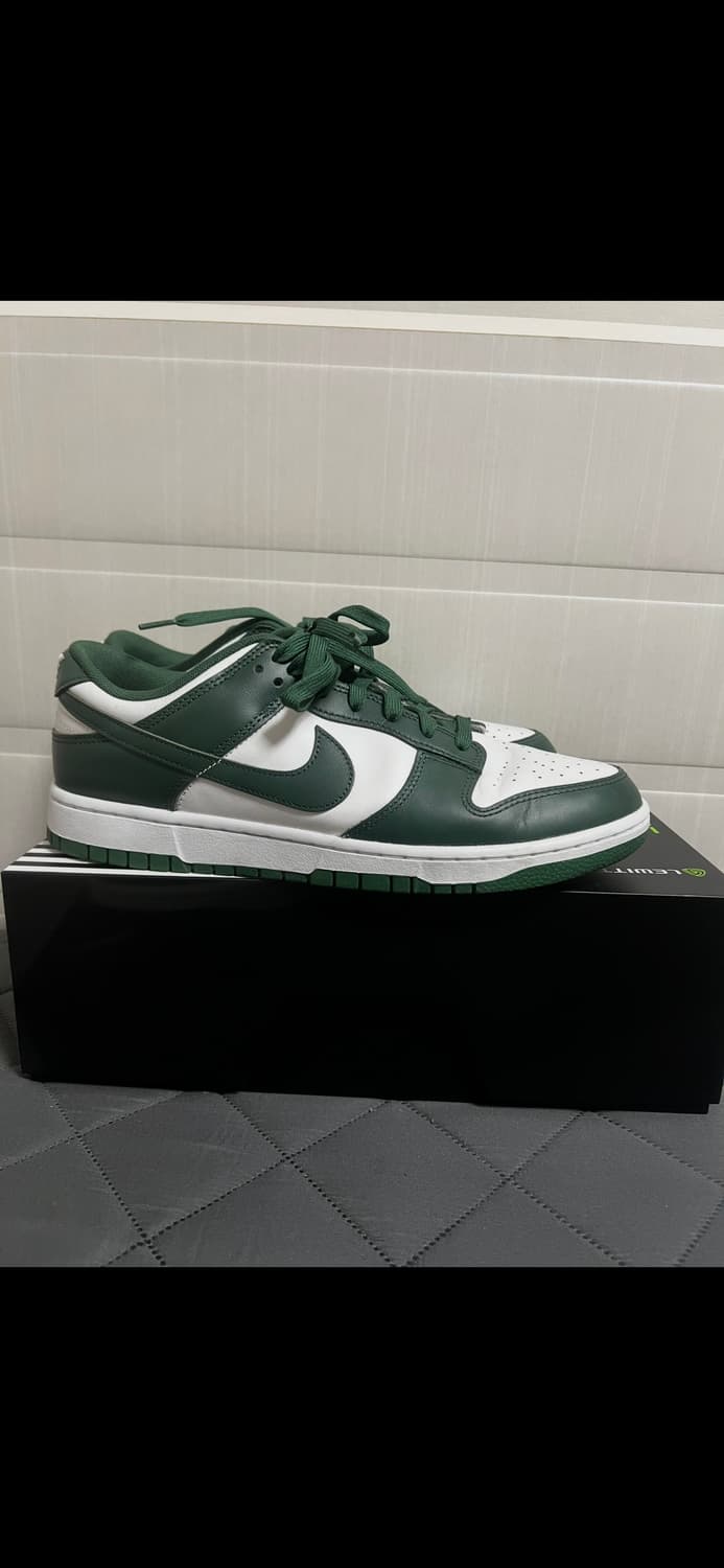 나이키 덩크 로우 레트로 바시티 그린 (280) 판매 상품이미지6