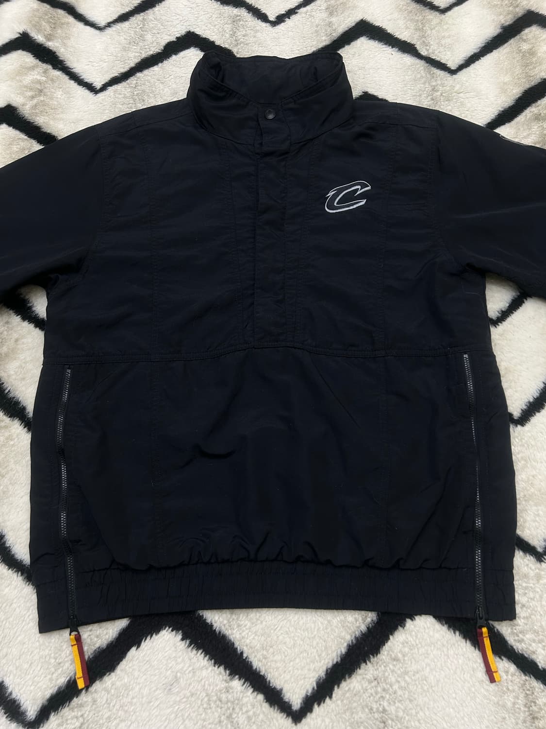 [M]나이키 NBA 클리블랜드 반집업 우븐 /블랙 상품이미지4