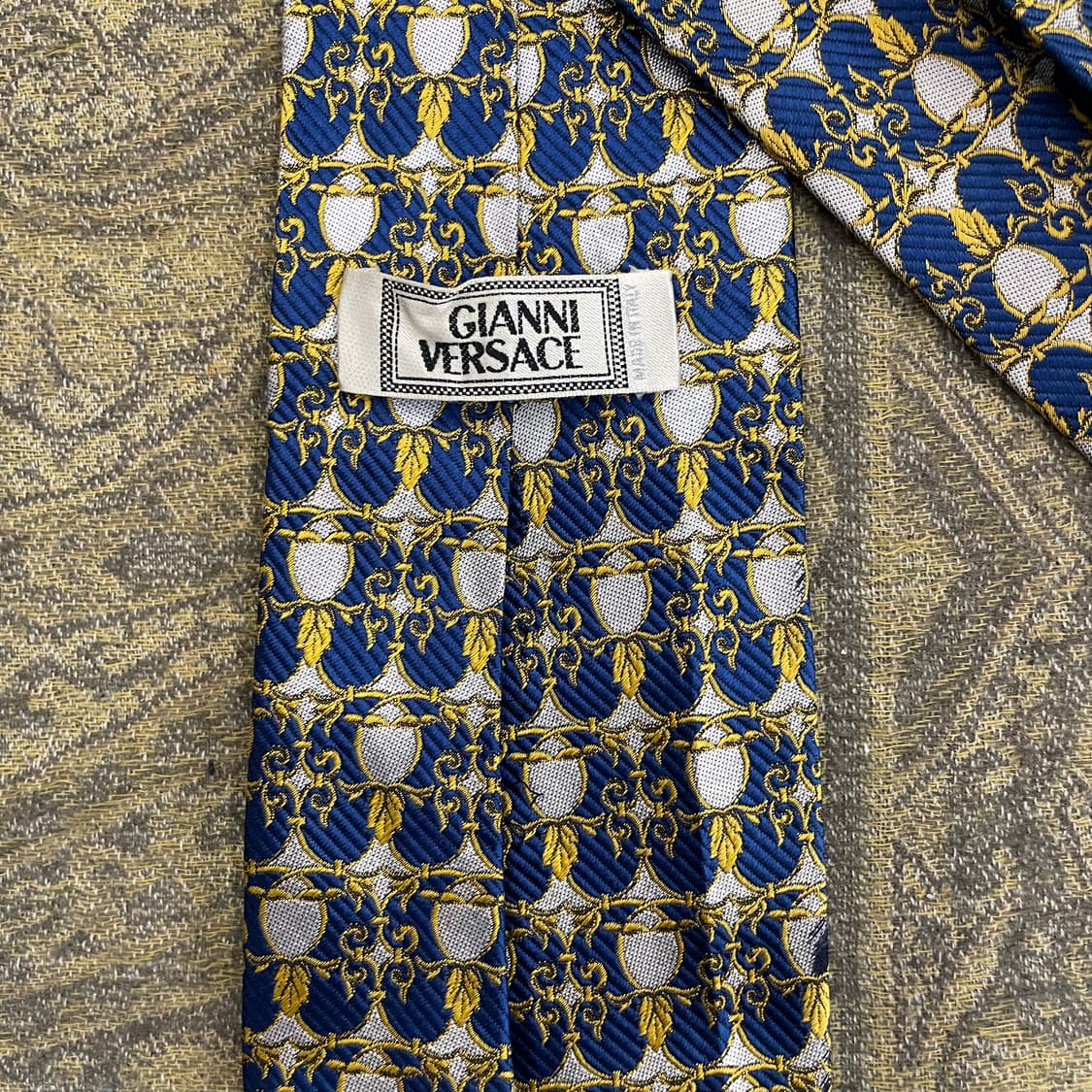 VERSACE 베르사체 실크 패턴 넥타이 하이엔드 명품 타이 상품이미지3