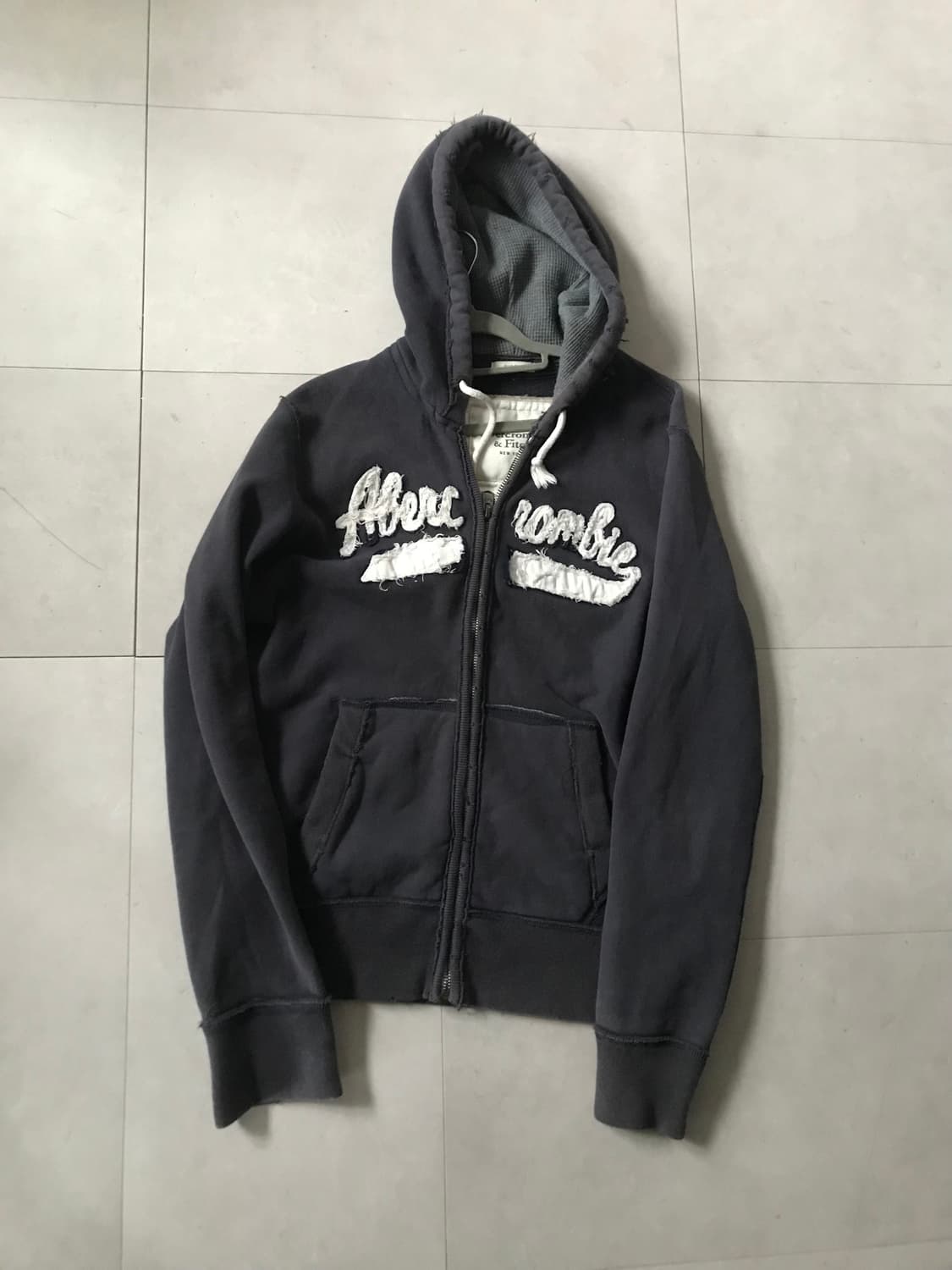 아베크롬비 차콜 후드집업 상품이미지8