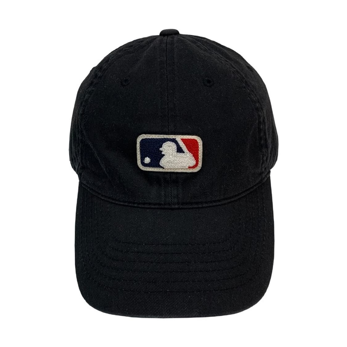 MLB 베이직 스몰 박스로고 볼캡 블랙 상품이미지1