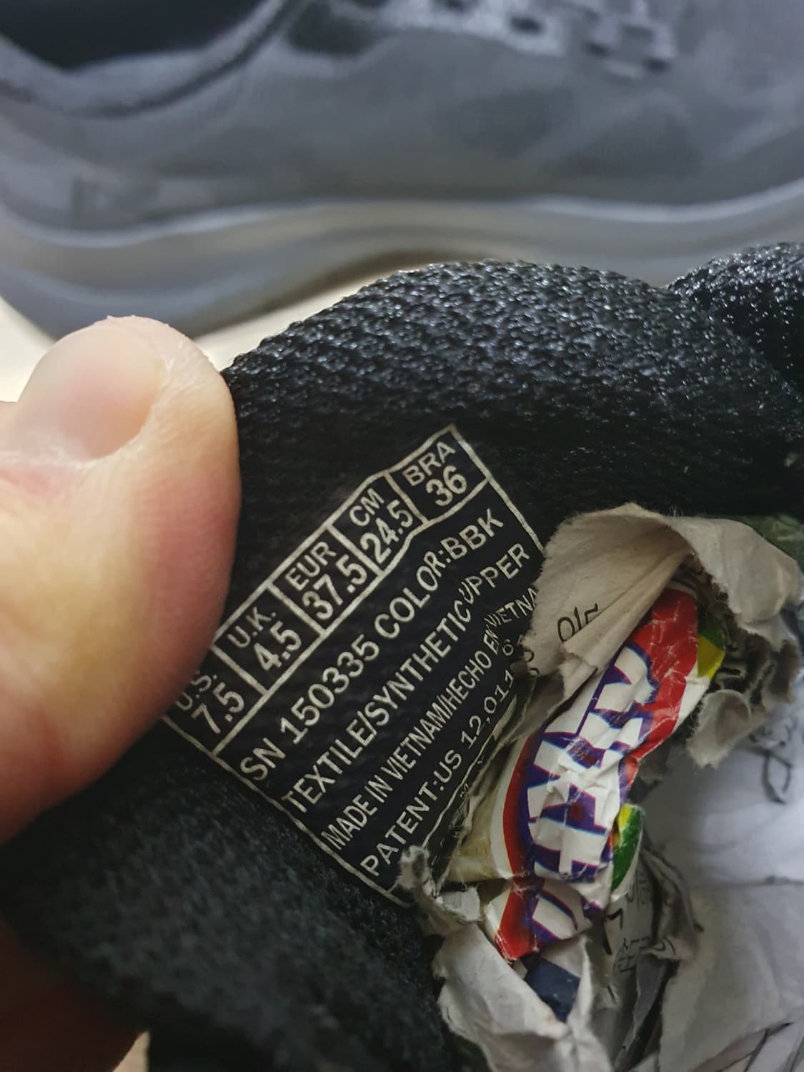 스케쳐스 아치핏 올블랙 운동화 245 상품이미지9