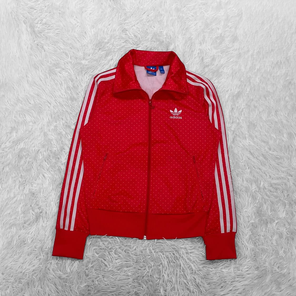 아디다스 립 도트 파이어버드 트랙탑 져지 레드 상품이미지2