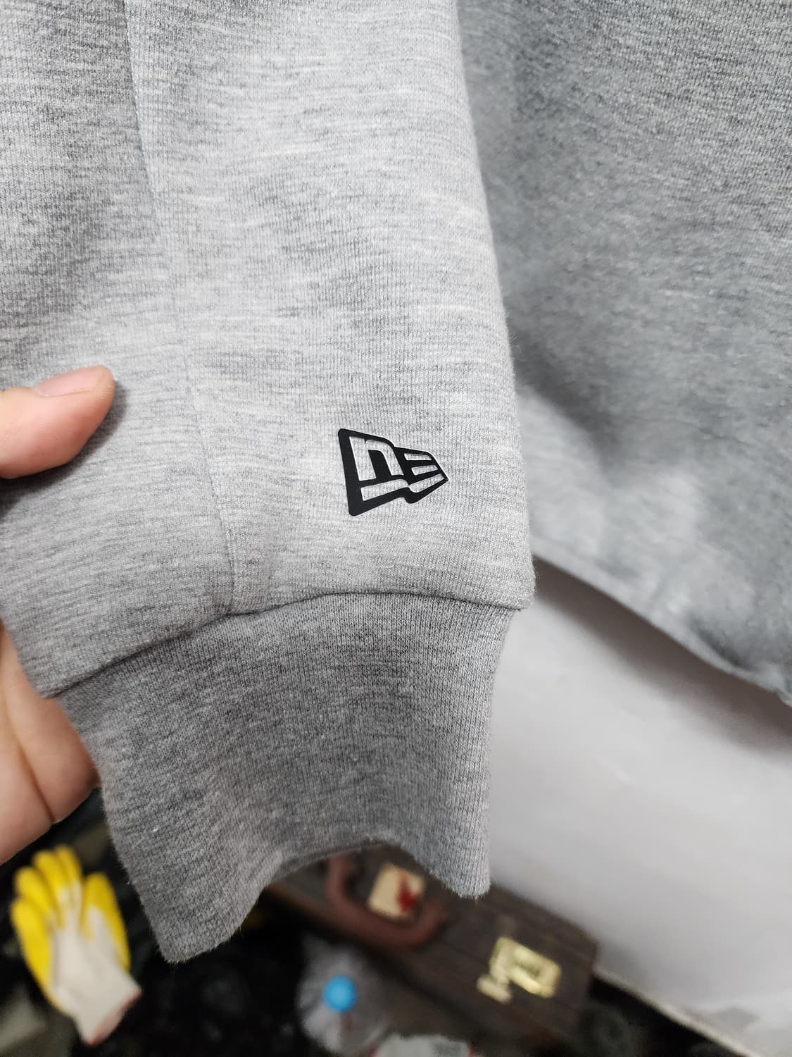 뉴에라 회색 트레이닝 세트  상품이미지5