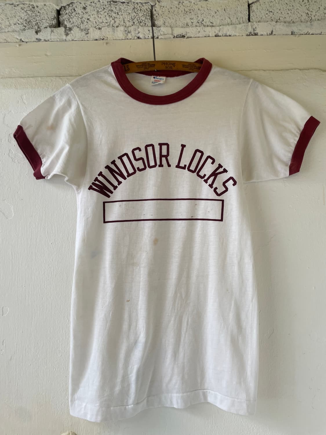 1980-90s Vintage Champion Ringer T-shirt 상품이미지1