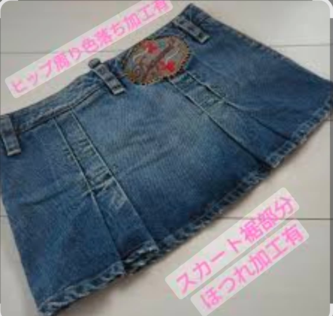 디스퀘어드2(Dsquared2)의 플리츠 데님 미니 스커트 상품이미지7