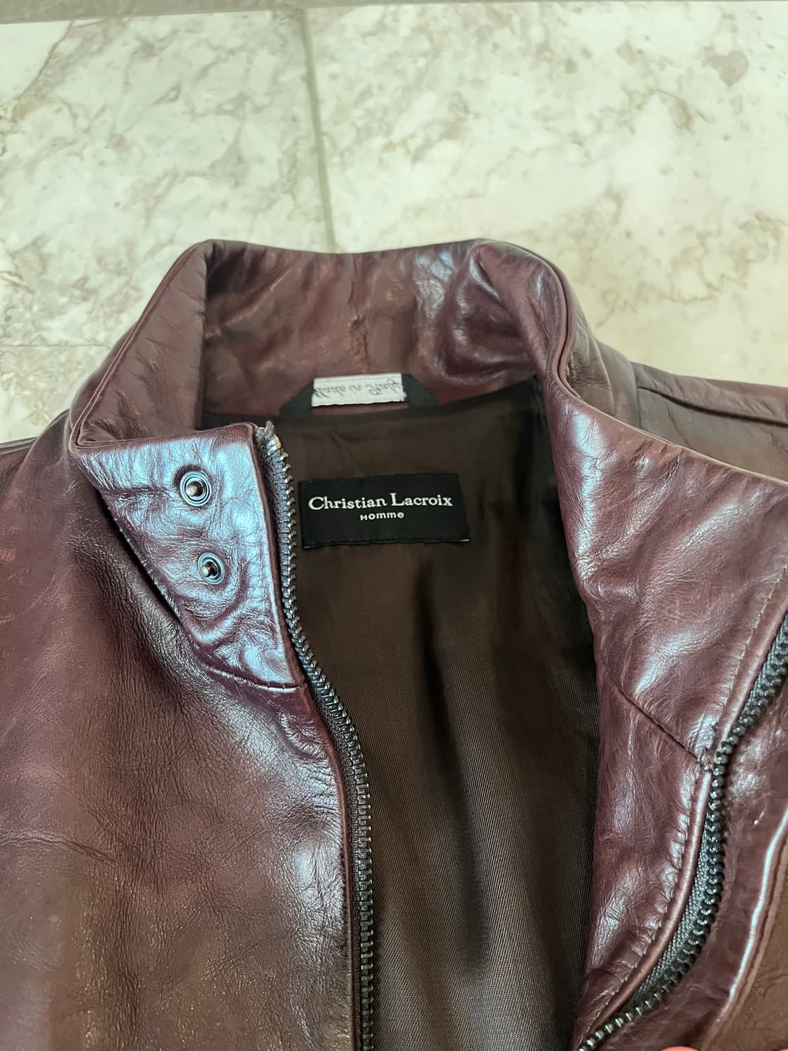 Christian Lacroix homme 레더자켓 상품이미지2