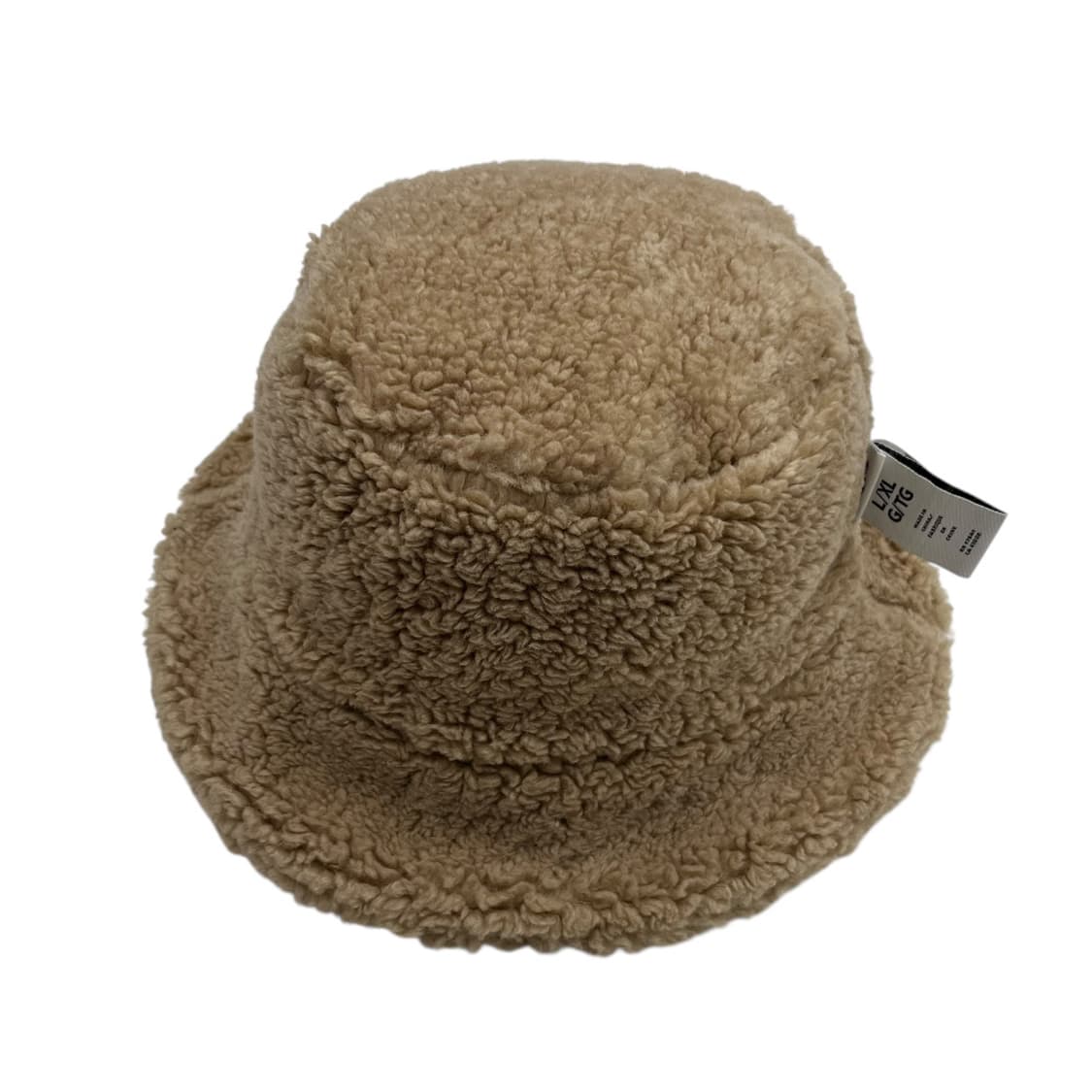 어그 리버시블 뽀글이 블랙 버킷햇 상품이미지4