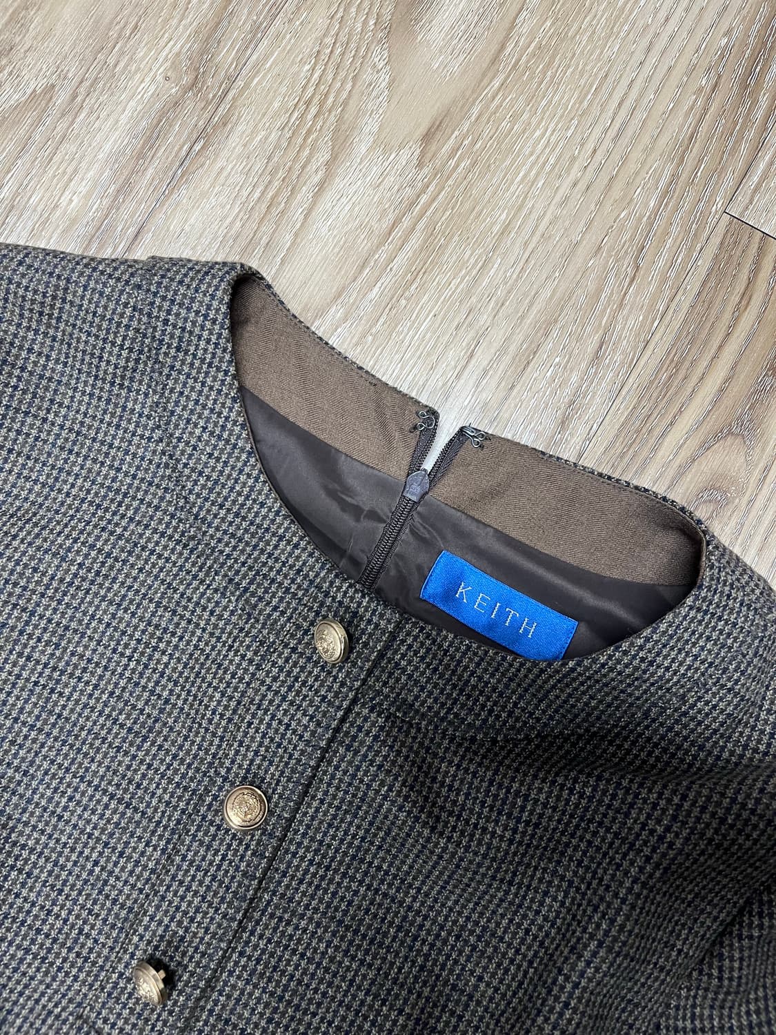 Keith 체크 원피스 55 상품이미지2