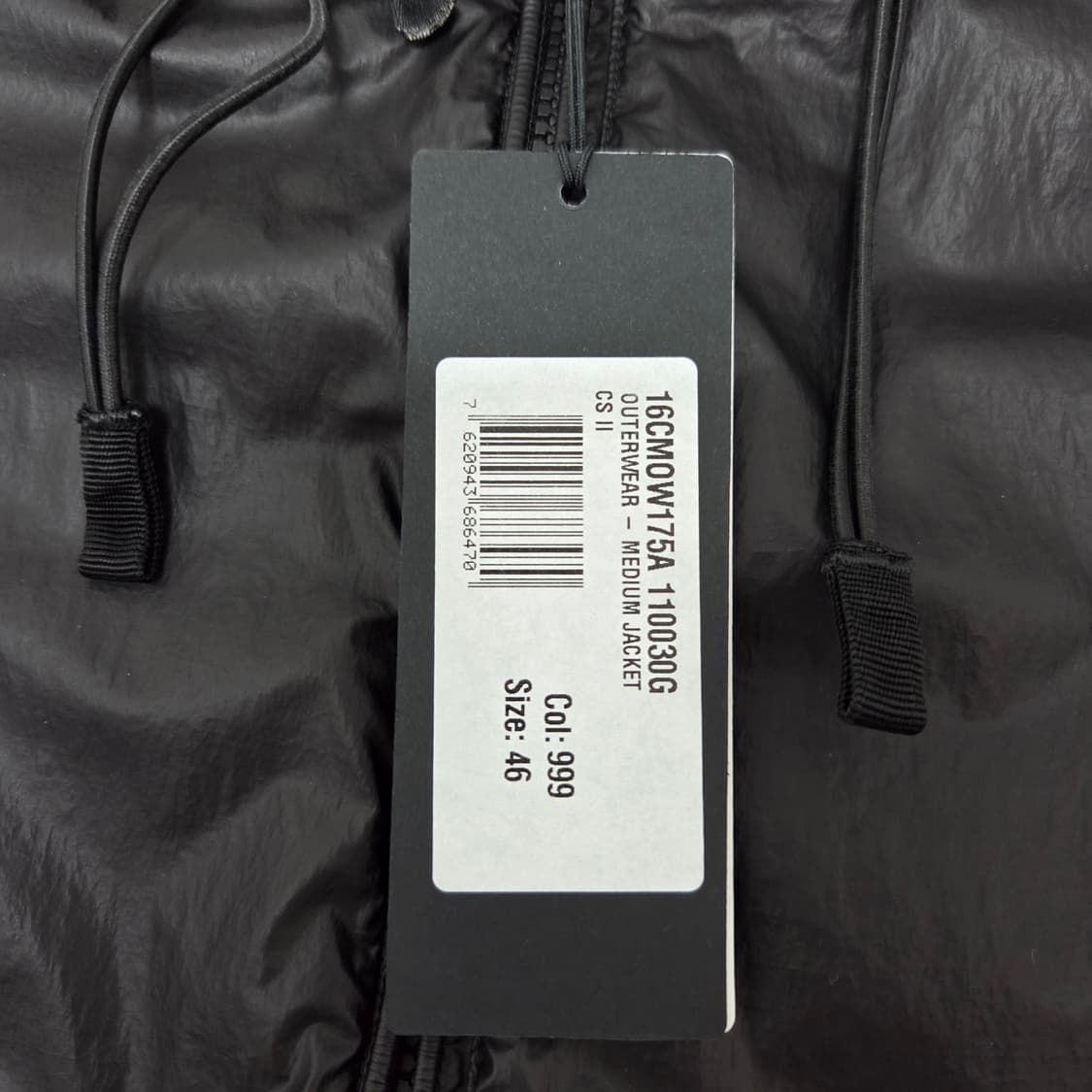 [46] C.P. 컴퍼니 CS II 아우터웨어 자켓 블랙 - 24SS 상품이미지3