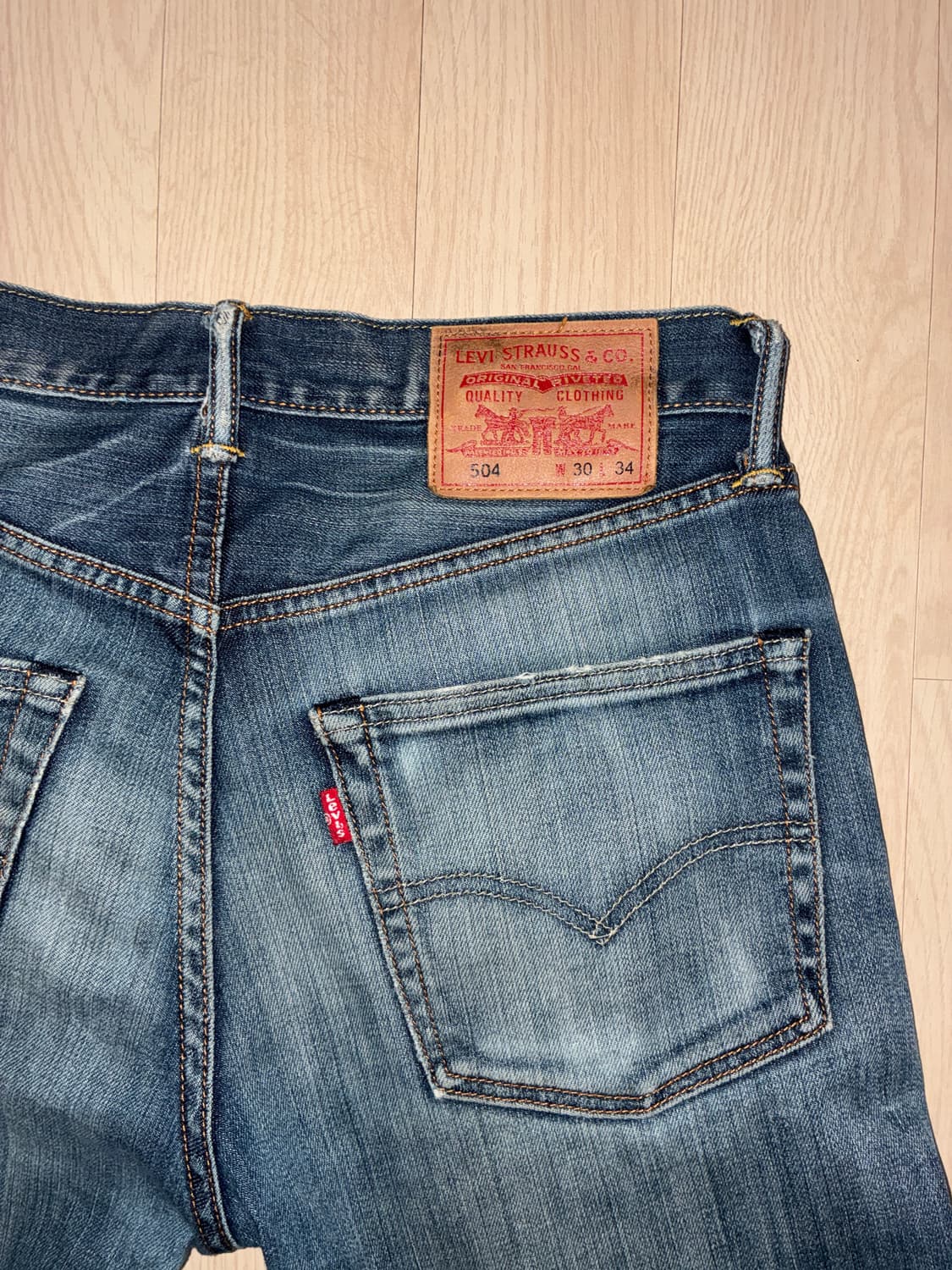 리바이스 504 빈티지워싱데님 상품이미지6