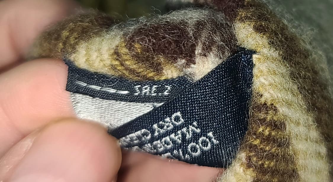 버버리 BURBERRY 노바체크 울 머플러 올리브 상품이미지9