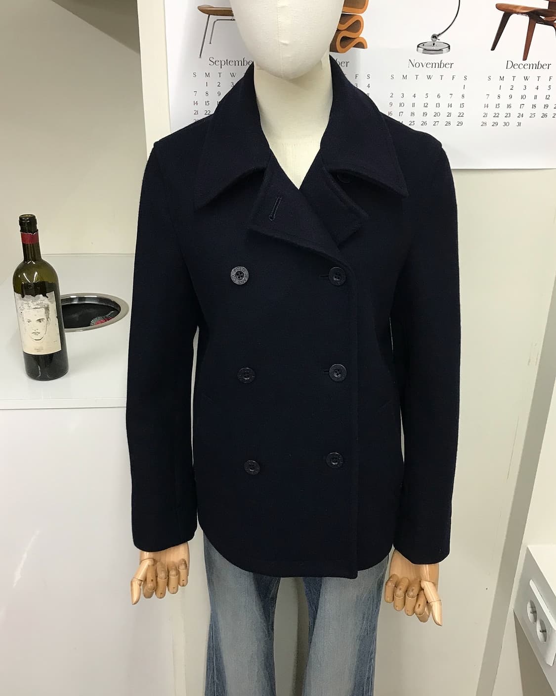 폴로 울 더블 피코트 상품이미지8