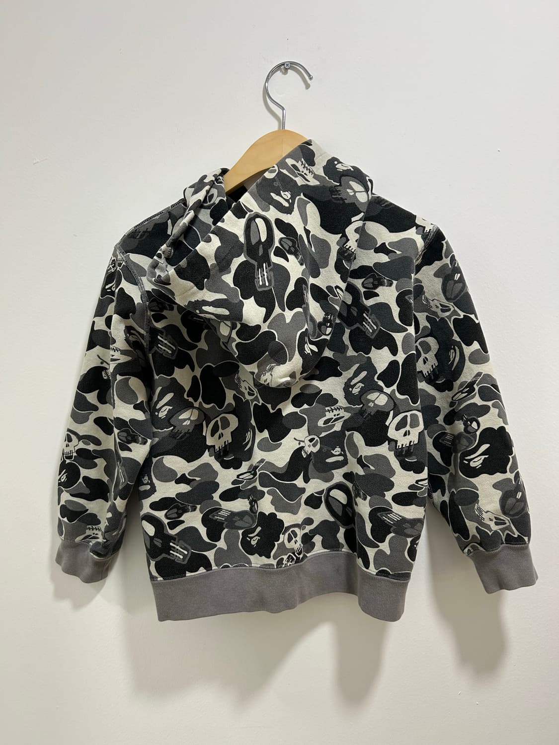 베이프 스투시 콜라보 키즈 후드집업 상품이미지2