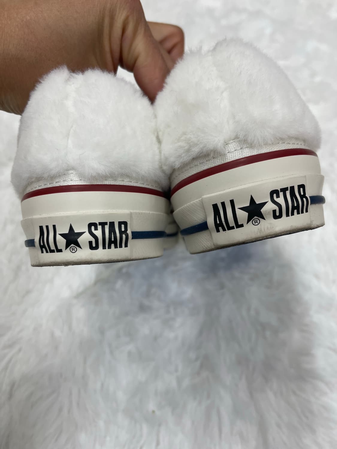 컨버스 올스타 헬로 키티 OX 퍼 화이트 상품이미지5