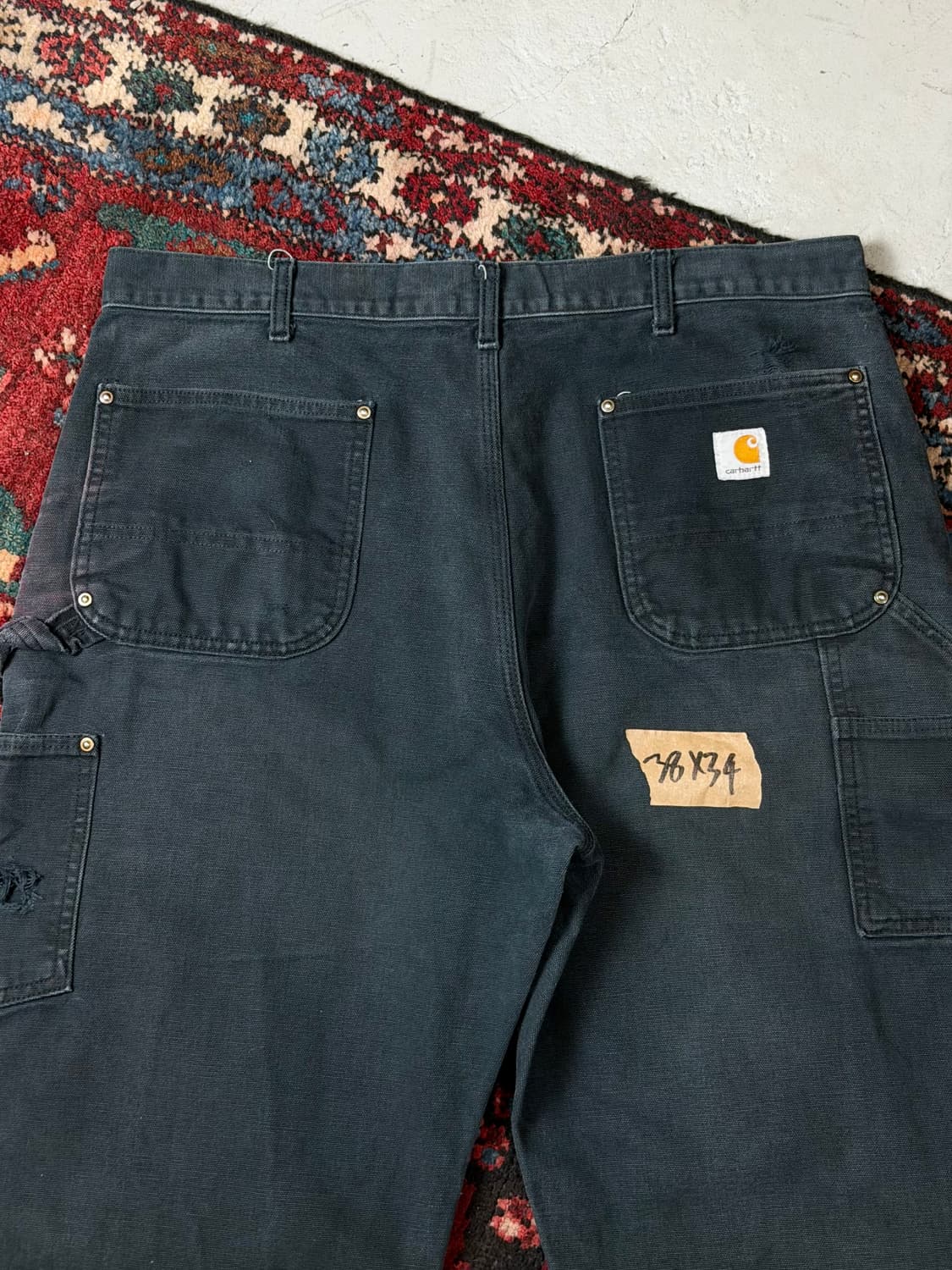 OG USA Made 칼하트 B01 더블니 팬츠 칼하트 썩블니 상품이미지7