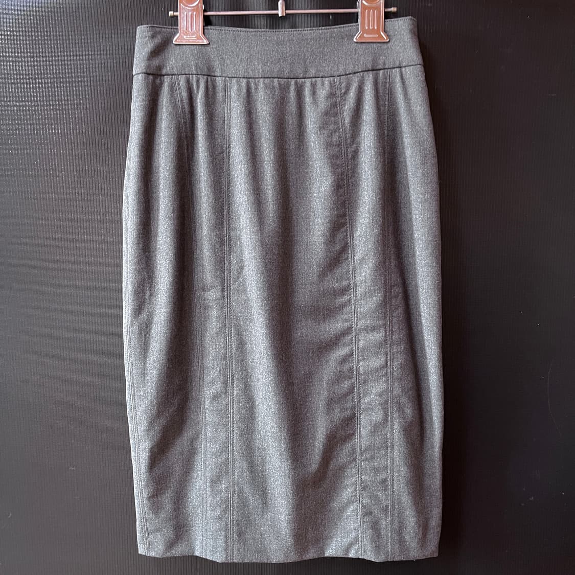 아르마니 꼴레지오니 울 팬슬 스커트 이태리 메이드 (IT36) 상품이미지1