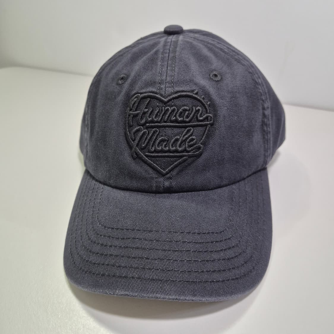 휴먼메이드 모자 6패널 트윌 캡 볼캡 블랙 26SS 상품이미지1